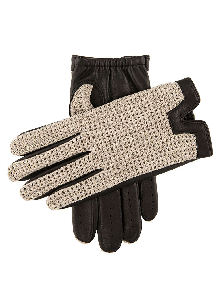 DriDa Heritage Herenhandschoenen van Leer met Gehaakte Achterkant