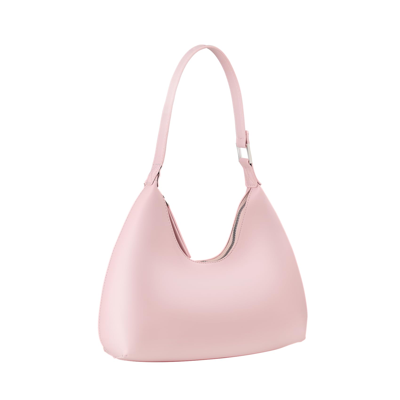Hobo Shoulder Bag for Women Trendy Lightweight Soft Foldable Leather Hobo Tote Handbag with Coin Purse for Women