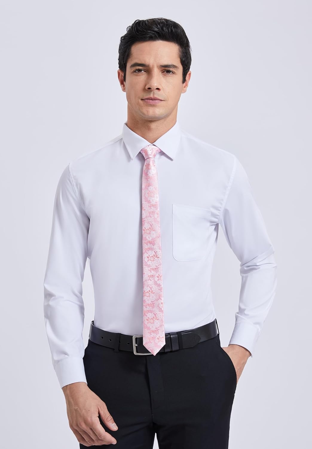 DriDa Skinny Stropdas – Slanke Zijde Stropdas voor Heren