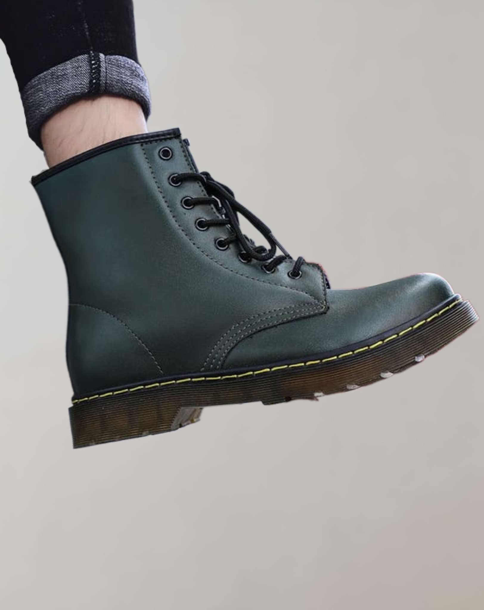 DriDa Hoog gesneden winterlaarzen gemaakt van leer