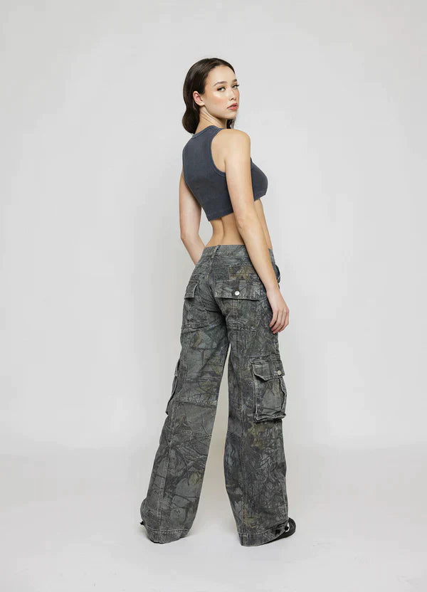 DriDa Camo-cargobroek