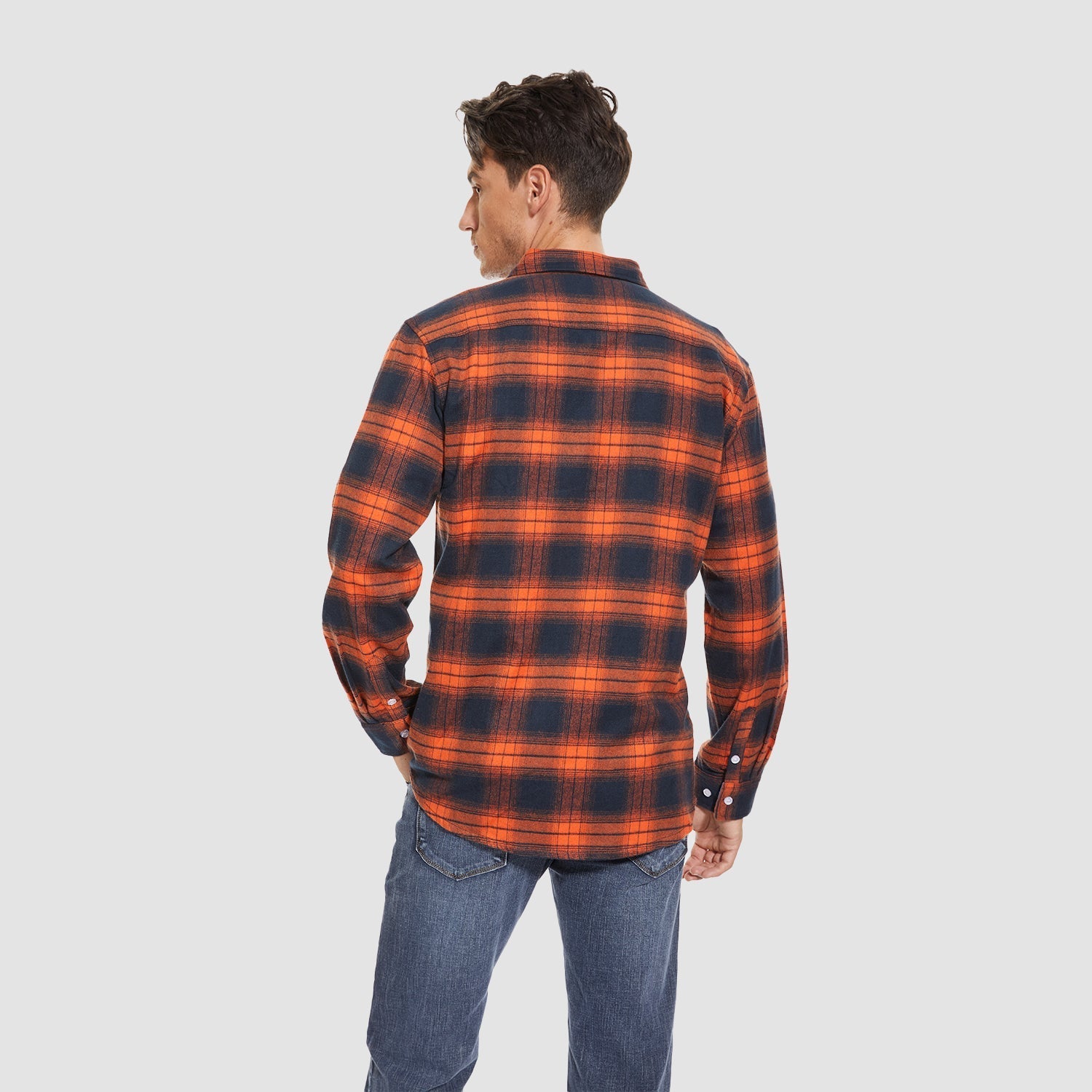 DriDa Katoenen Flanellen Overhemd – Casual Geruit Button-Up