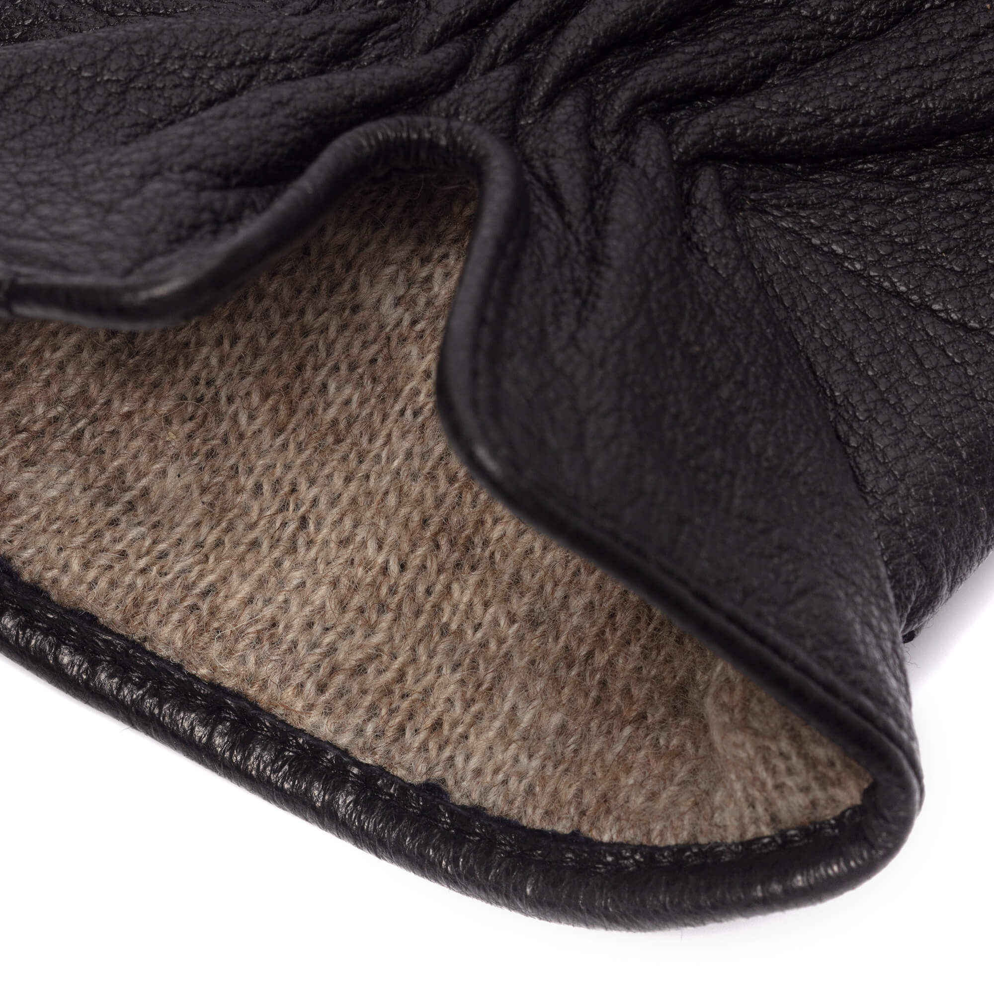 DriDa Heren Handschoenen – Blauw Geitenleer met Wol-Kasjmier Voering