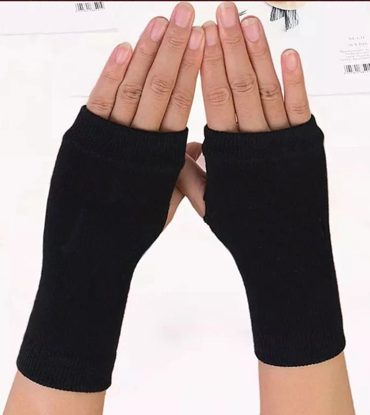 DriDa Gebreide Vingerloze Handschoenen