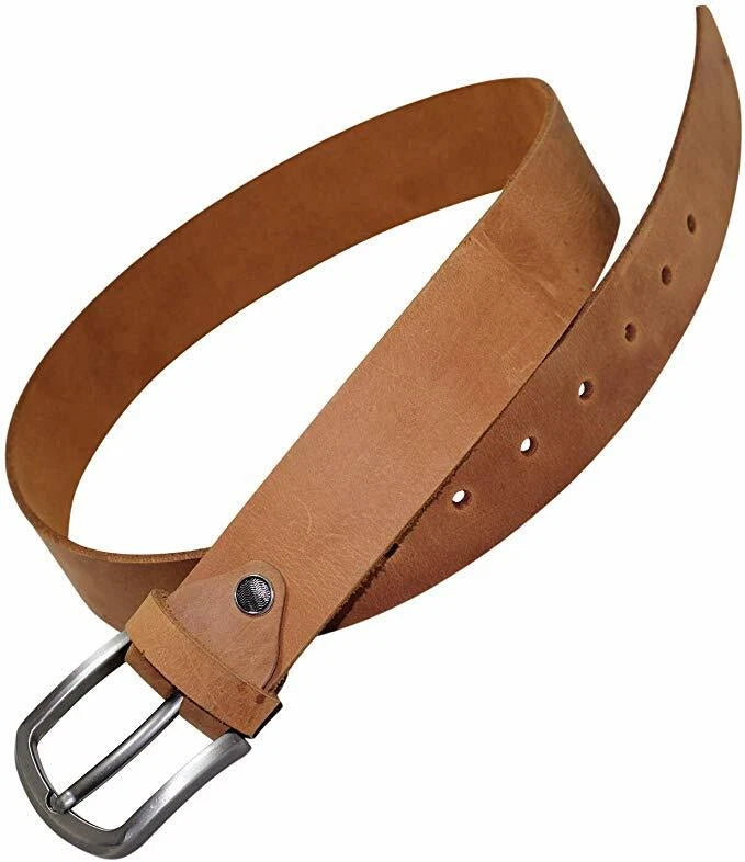 DriDa Heren Leren Riem Hunter 100% Echt Lederen Casual Riem