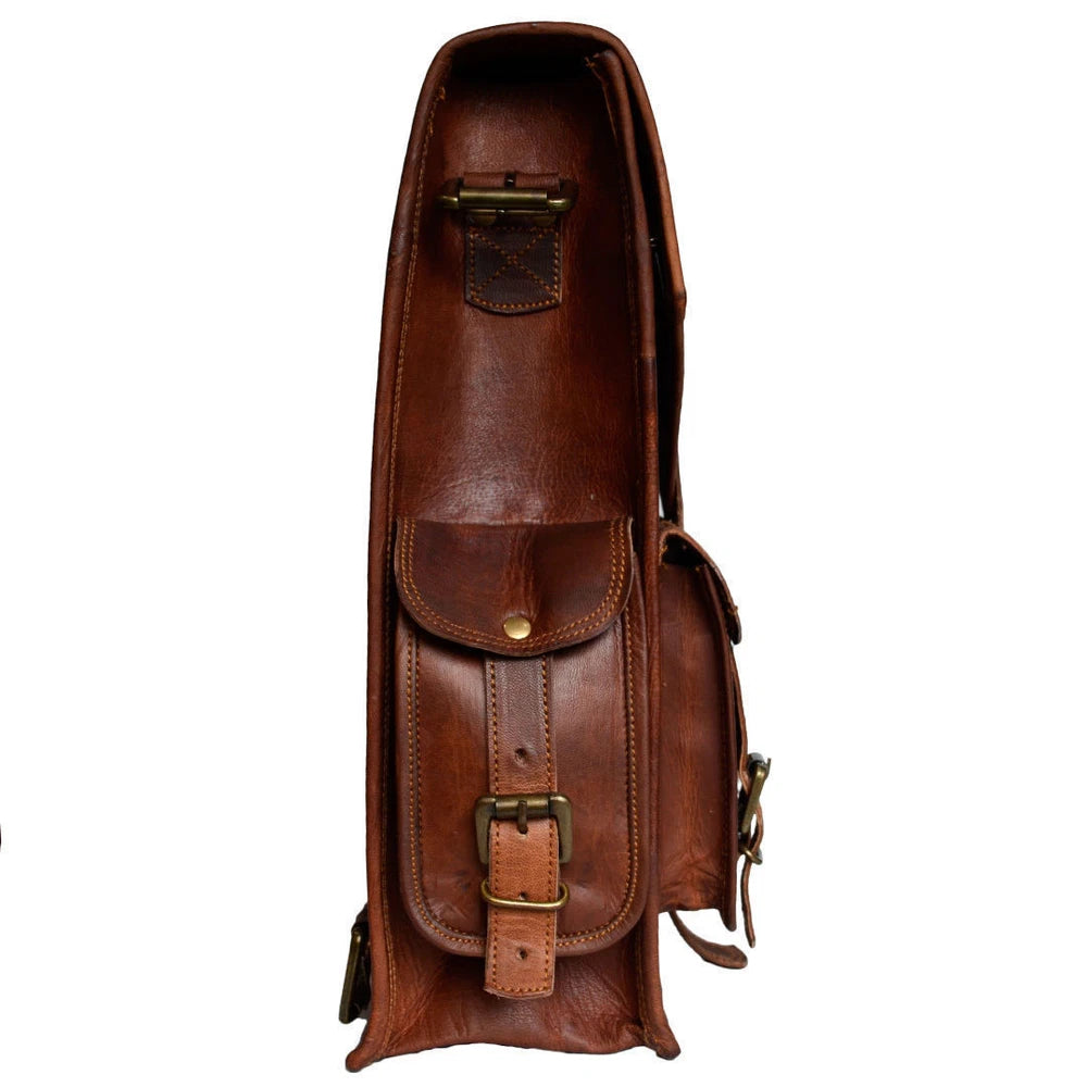 DriDa Unisex Leren Rugzak