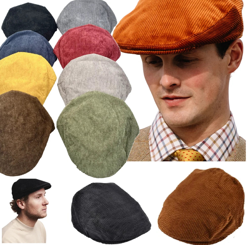 DriDa Corduroy Flat Cap