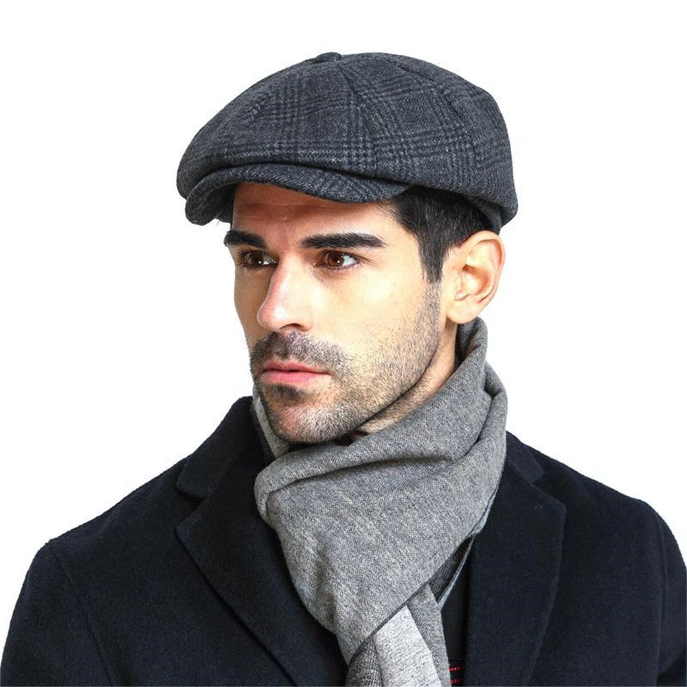 DriDa Heren Winter Beret Pet