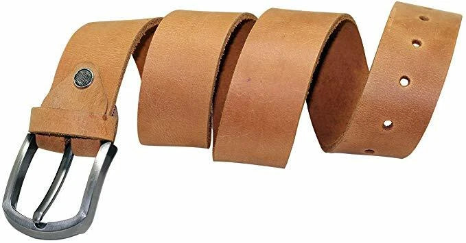 DriDa Heren Leren Riem Hunter 100% Echt Lederen Casual Riem