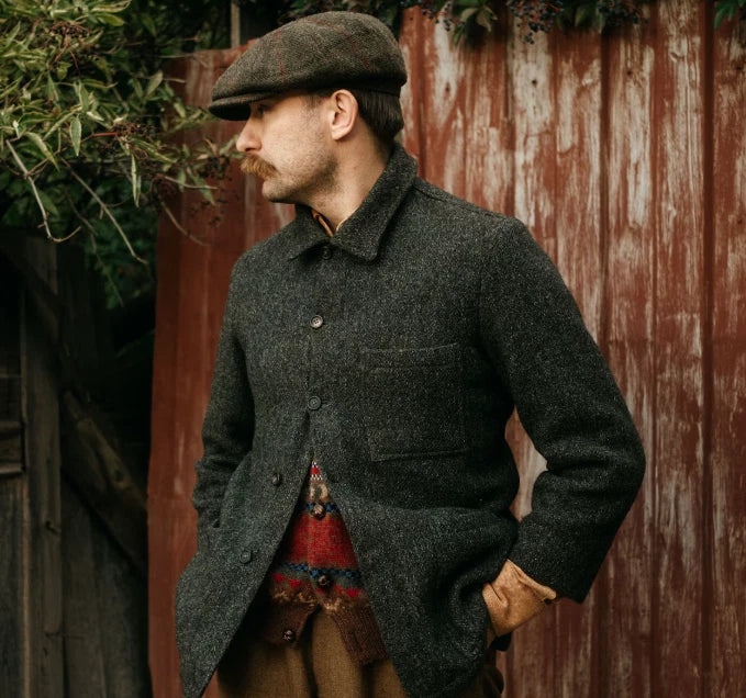 DriDa Tweed 8-Panel Newsboy Cap – Baker Boy Hat