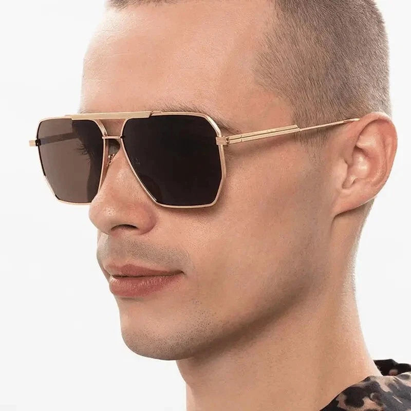 DriDa Luxe Designer Zonnebril Heren