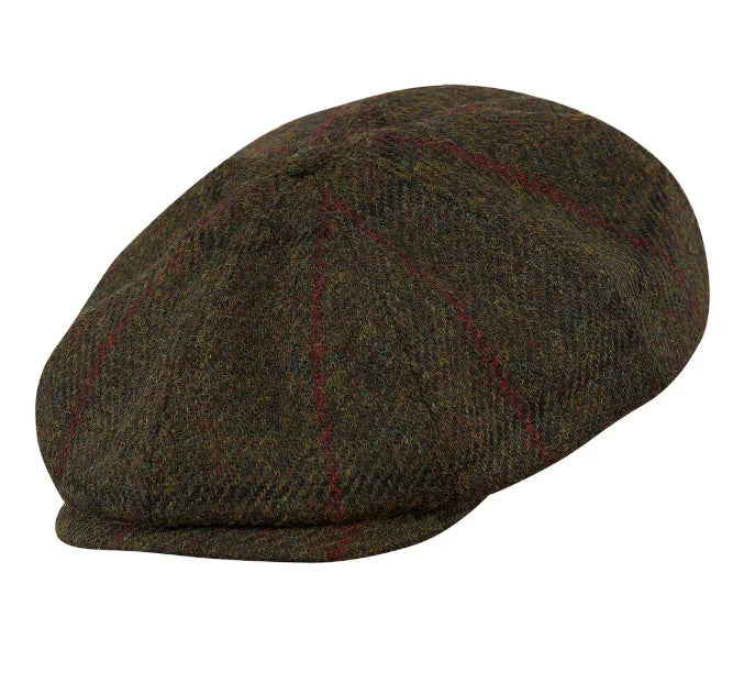 DriDa Tweed 8-Panel Newsboy Cap – Baker Boy Hat