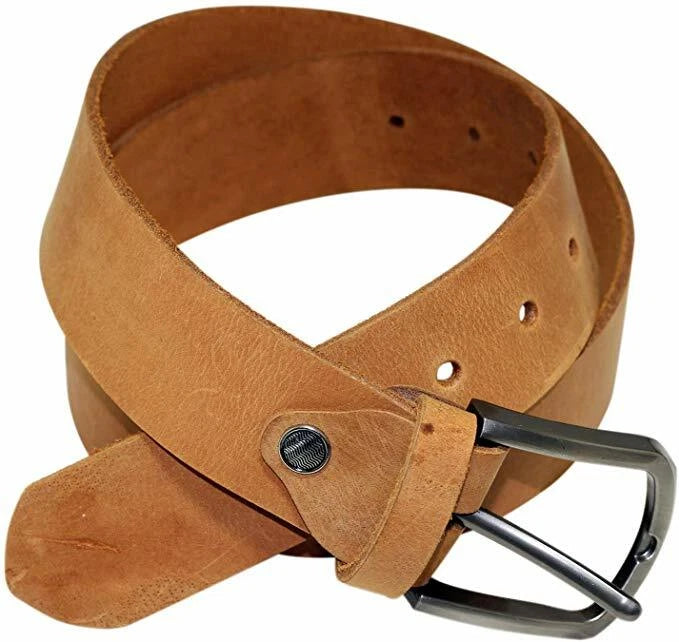 DriDa Heren Leren Riem Hunter 100% Echt Lederen Casual Riem