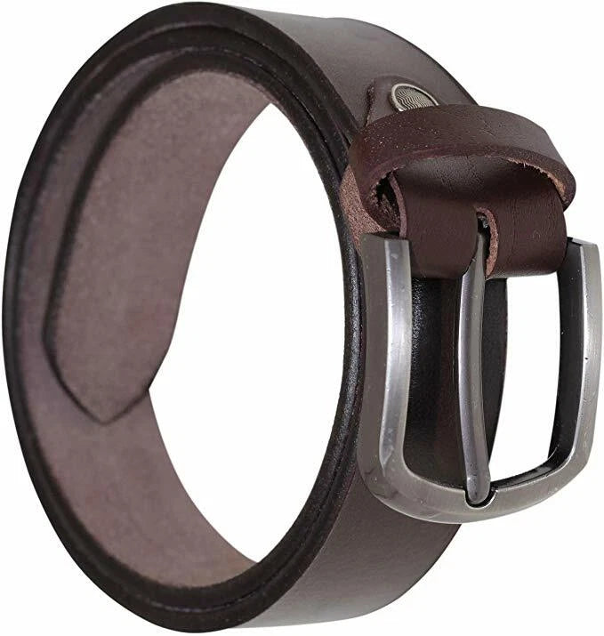 DriDa Heren Leren Riem Hunter 100% Echt Lederen Casual Riem