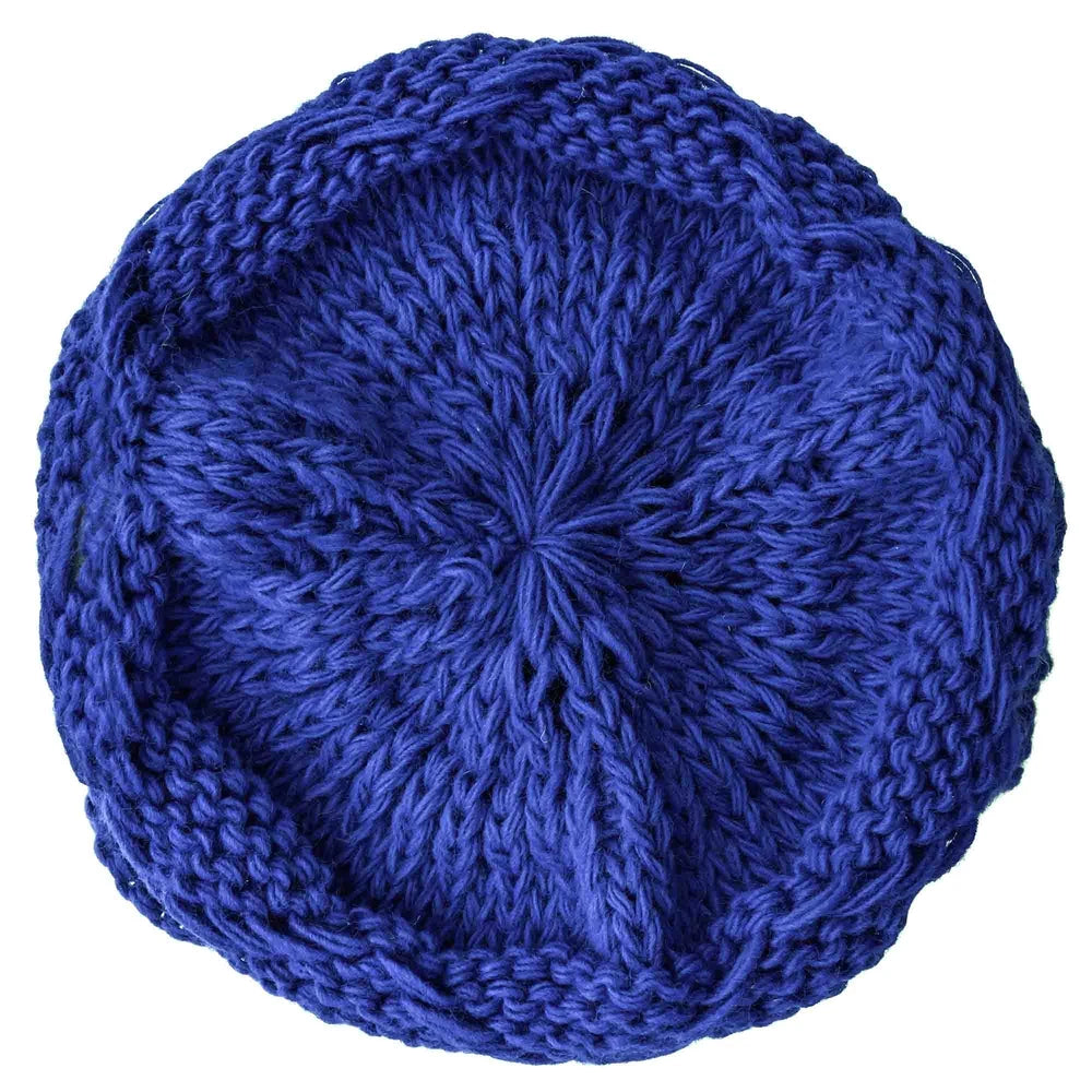 DriDa Gebreide Oversized Winter Beanie