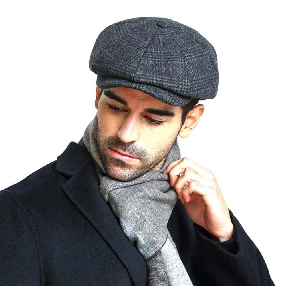 DriDa Heren Winter Beret Pet