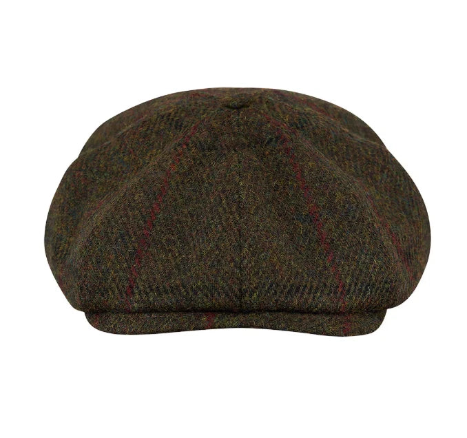 DriDa Tweed 8-Panel Newsboy Cap – Baker Boy Hat