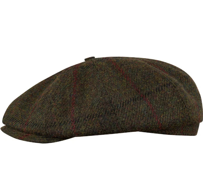 DriDa Tweed 8-Panel Newsboy Cap – Baker Boy Hat