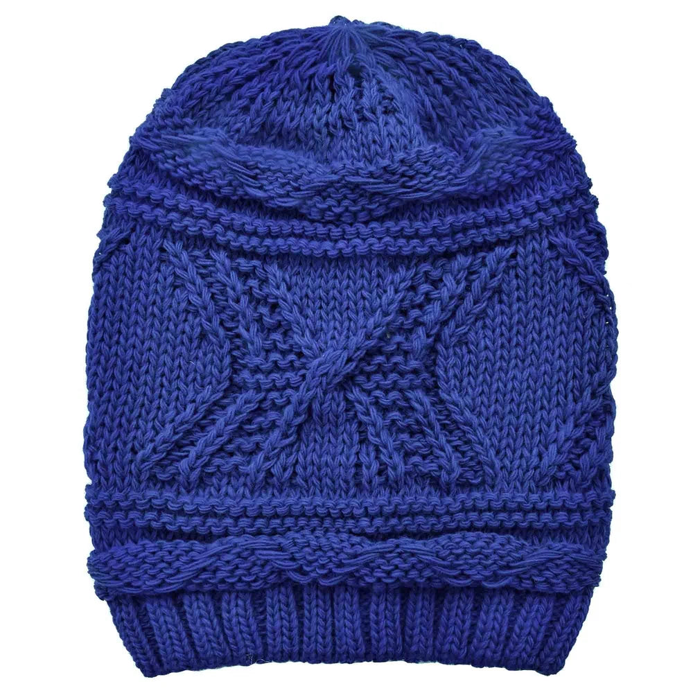 DriDa Gebreide Oversized Winter Beanie