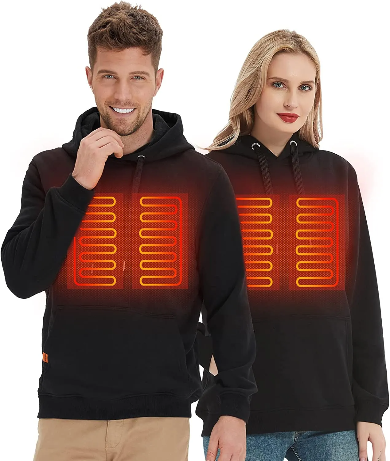 DriDa Gezellige verwarmde hoodie unisex