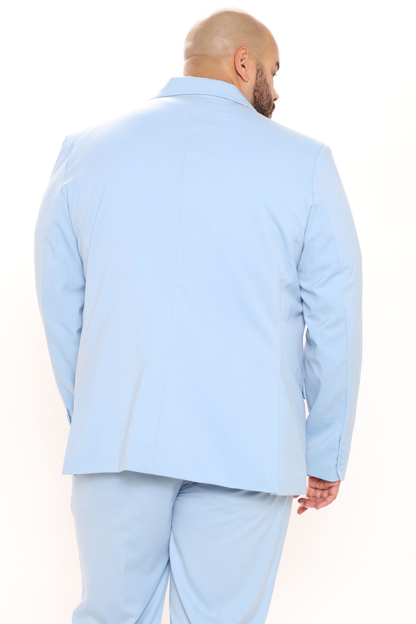 DriDa Modern Stretch Colbert – Lichtblauw