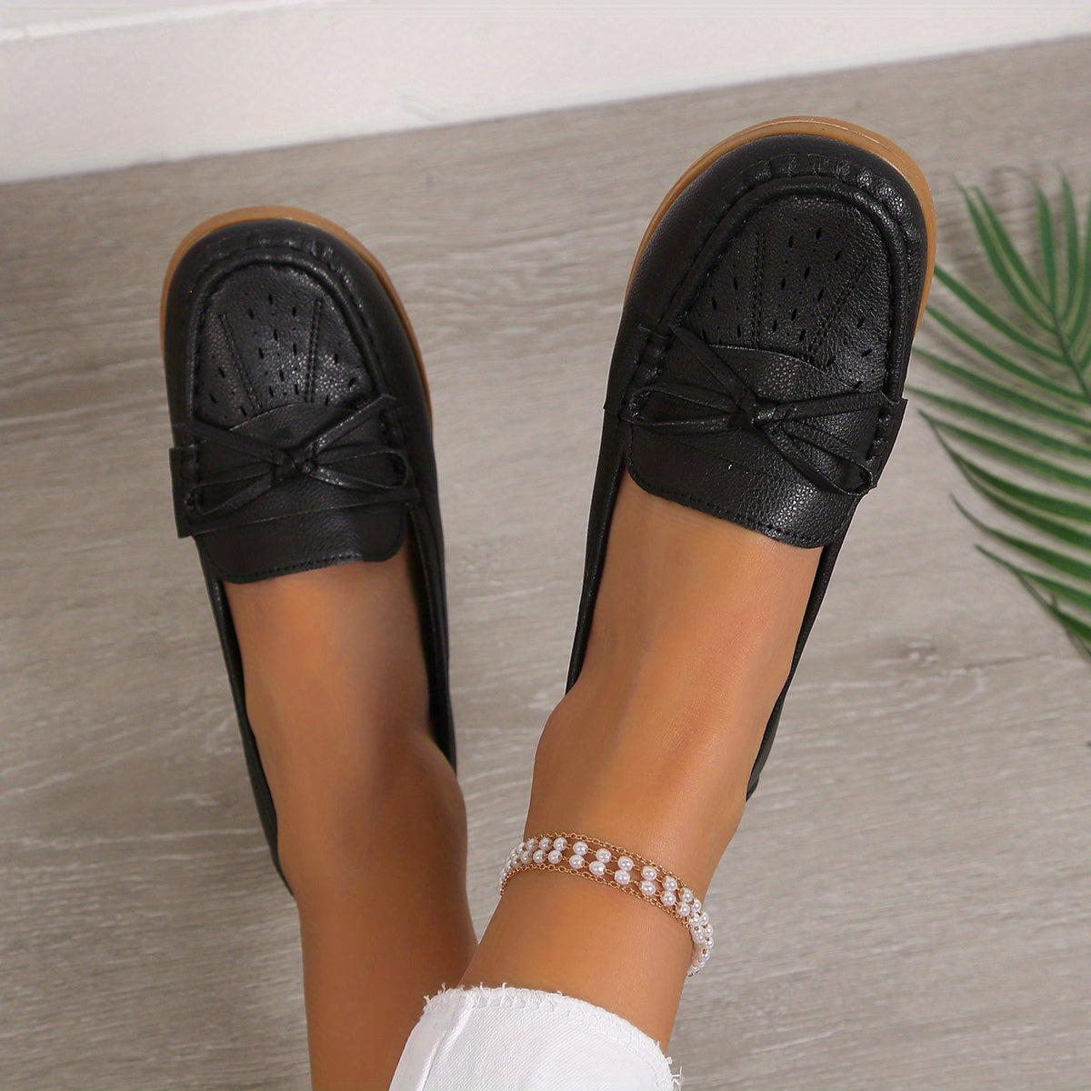 Loafers met Strik Mila