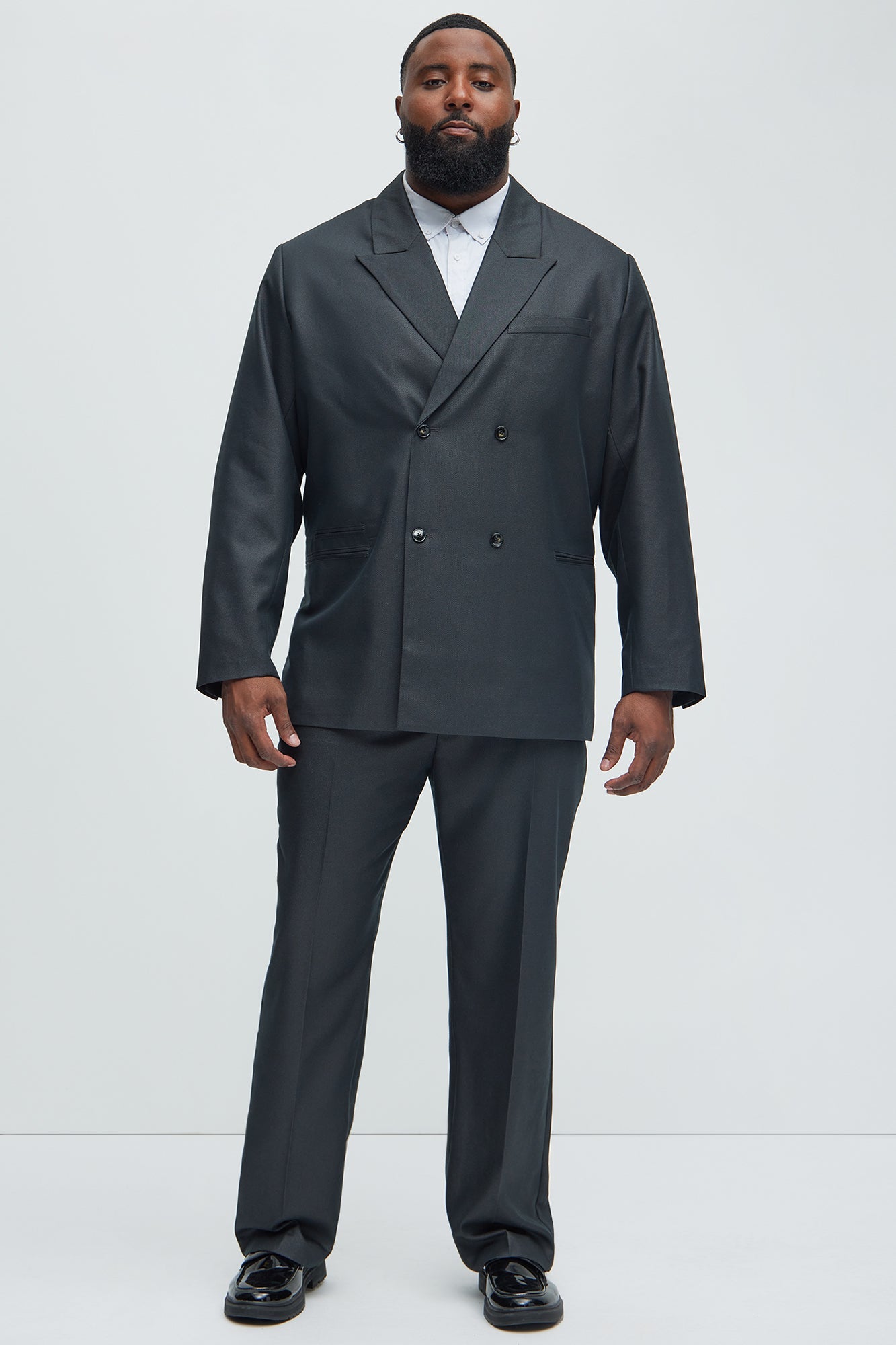 DriDa Hulbert Blazer met Dubbele Rij Knopen – Zwart