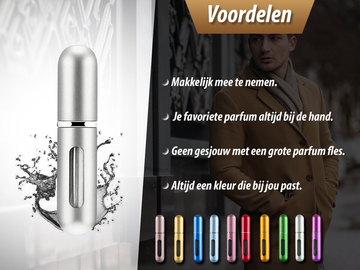 PortaFragrance Altijd en Overal (5 Stuks)