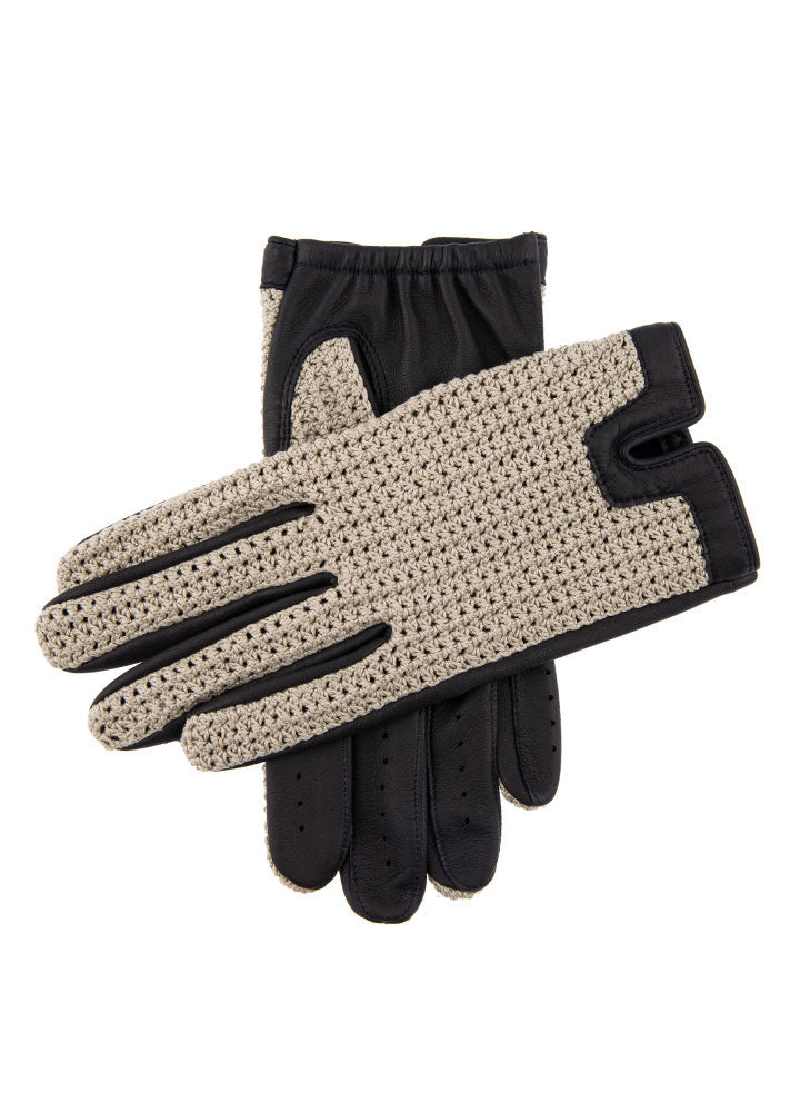 DriDa Heritage Herenhandschoenen van Leer met Gehaakte Achterkant