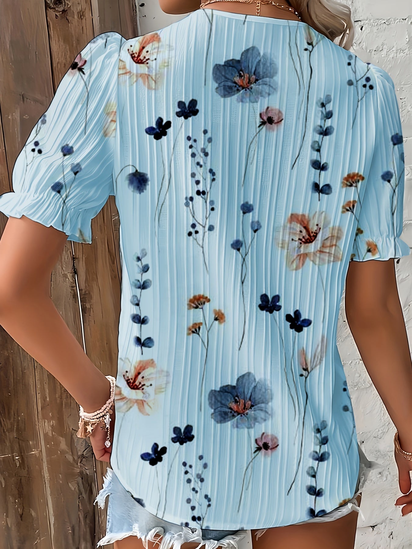 Lichtgroene Boho Blouse - DriDa