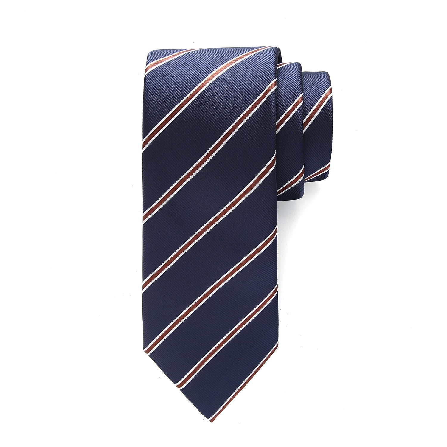 Classic Tie- Stripe Blue & Red