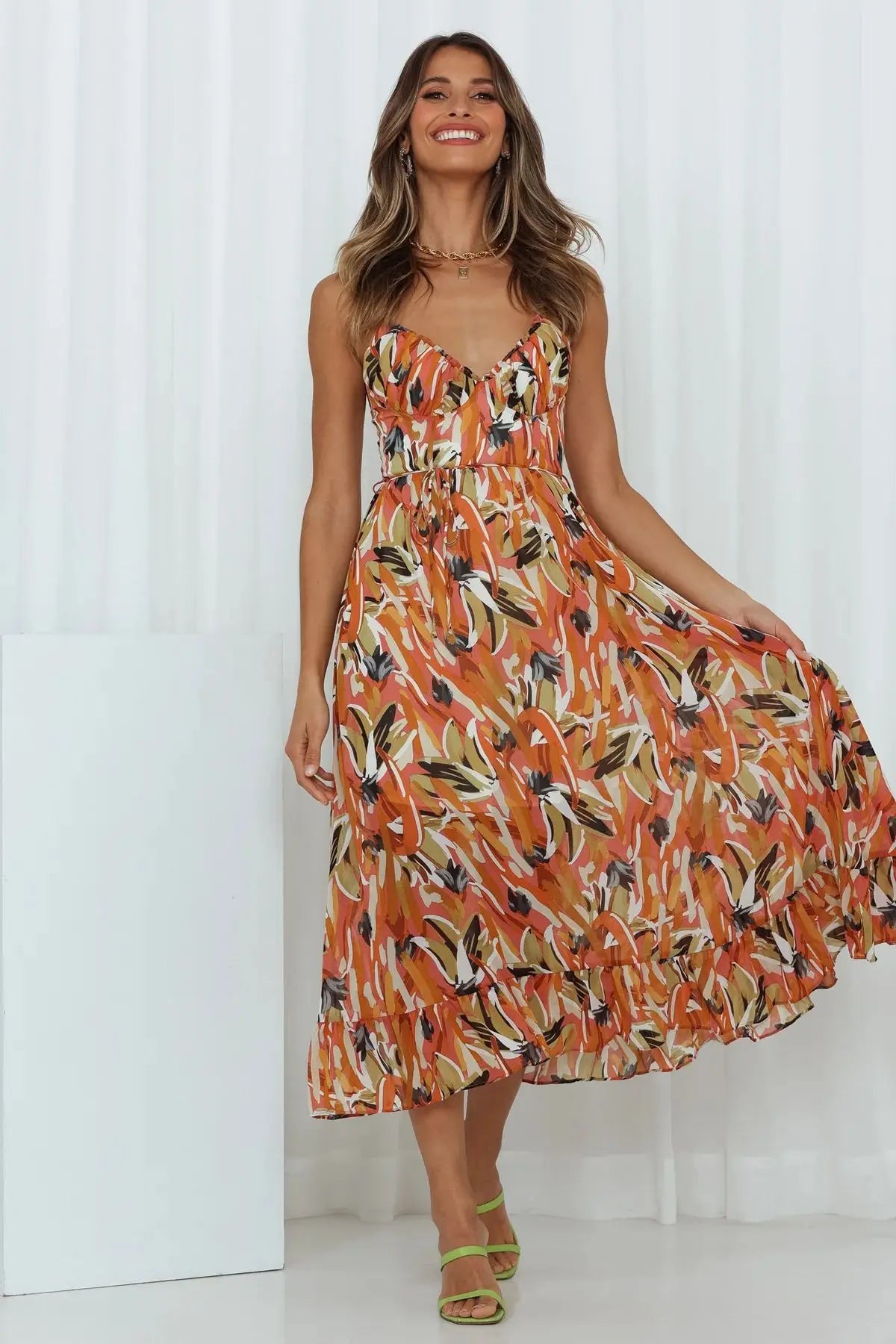 Abigail Boho Chic Jurk