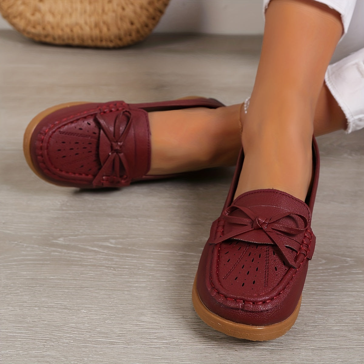 Loafers met Strik Mila