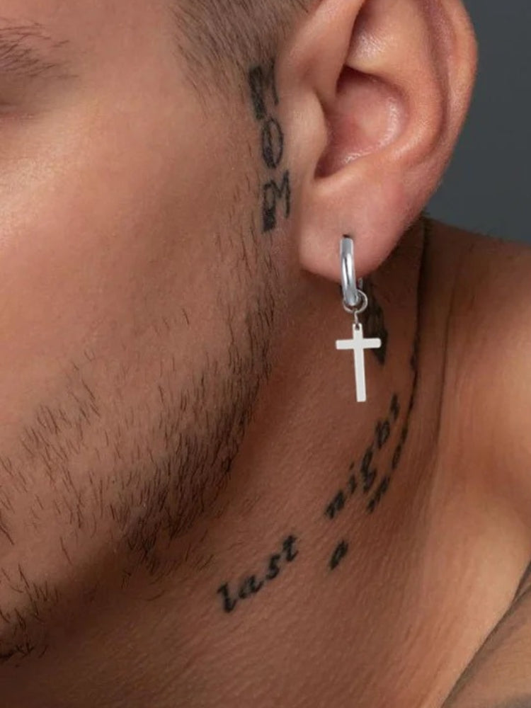 Cross Earring