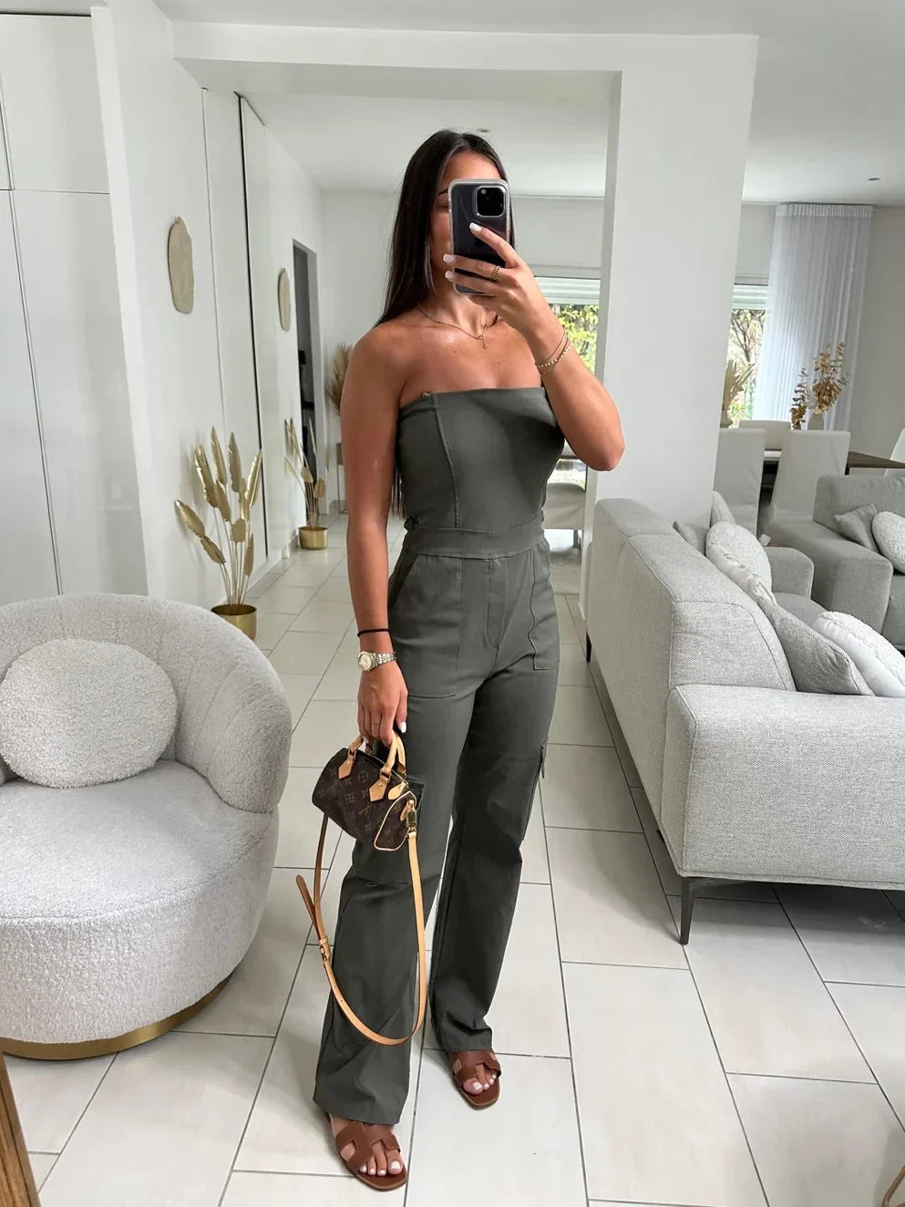 Elena Cargo Jumpsuit