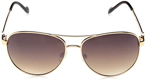 Jessica Simpson Women's J5596 Classic Metal Aviator Pilot Sunglasses with UV400 Protection - Glamorous Sunglasses for Women, 60mm