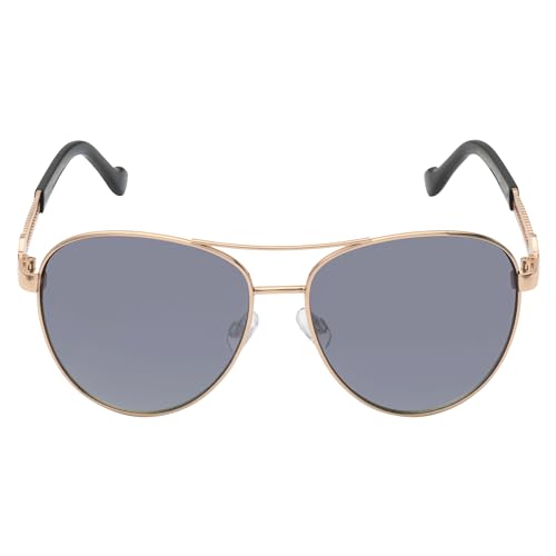 Jessica Simpson Women's J5596 Classic Metal Aviator Pilot Sunglasses with UV400 Protection - Glamorous Sunglasses for Women, 60mm