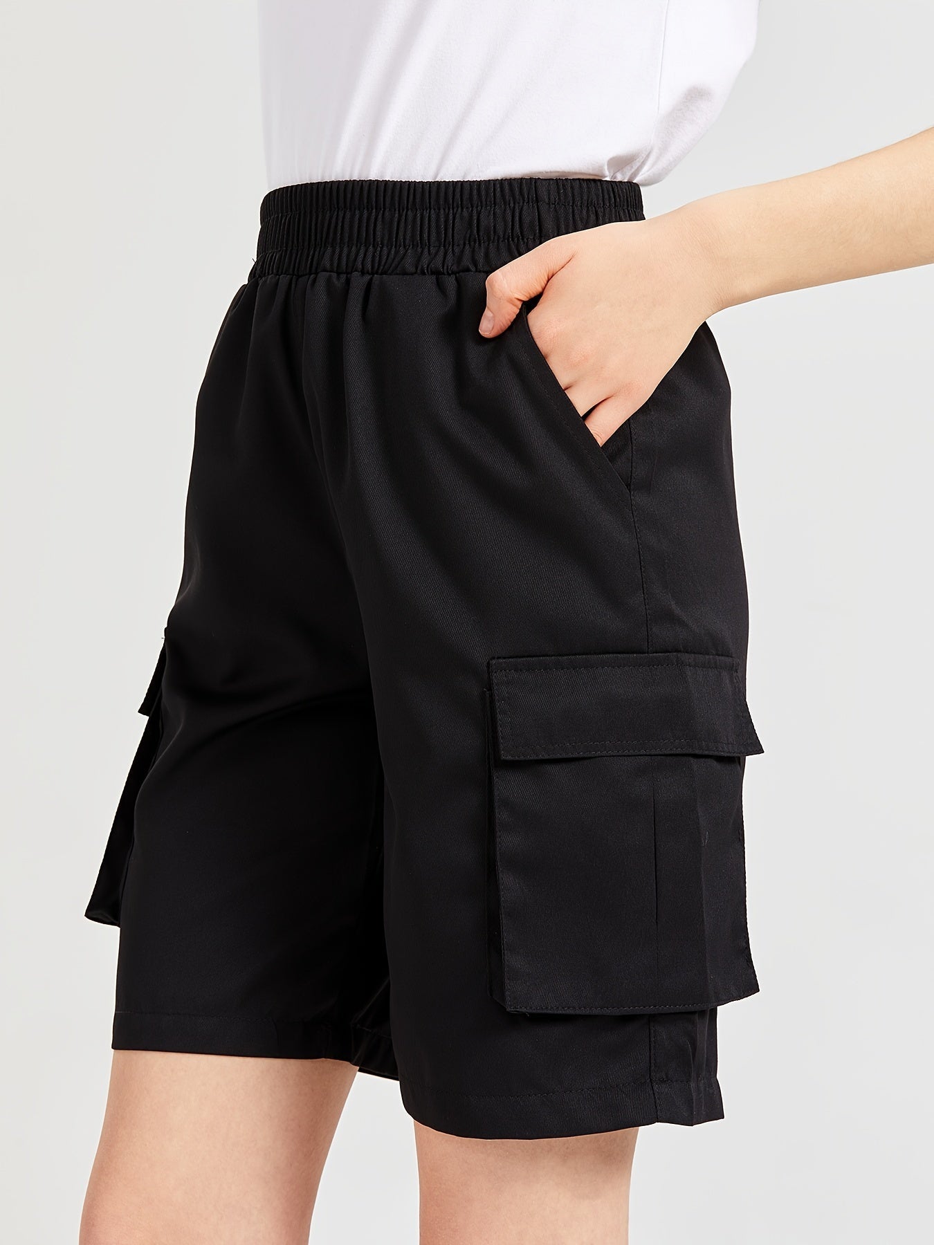 Zwart Cargo Stijl Short - DriDa