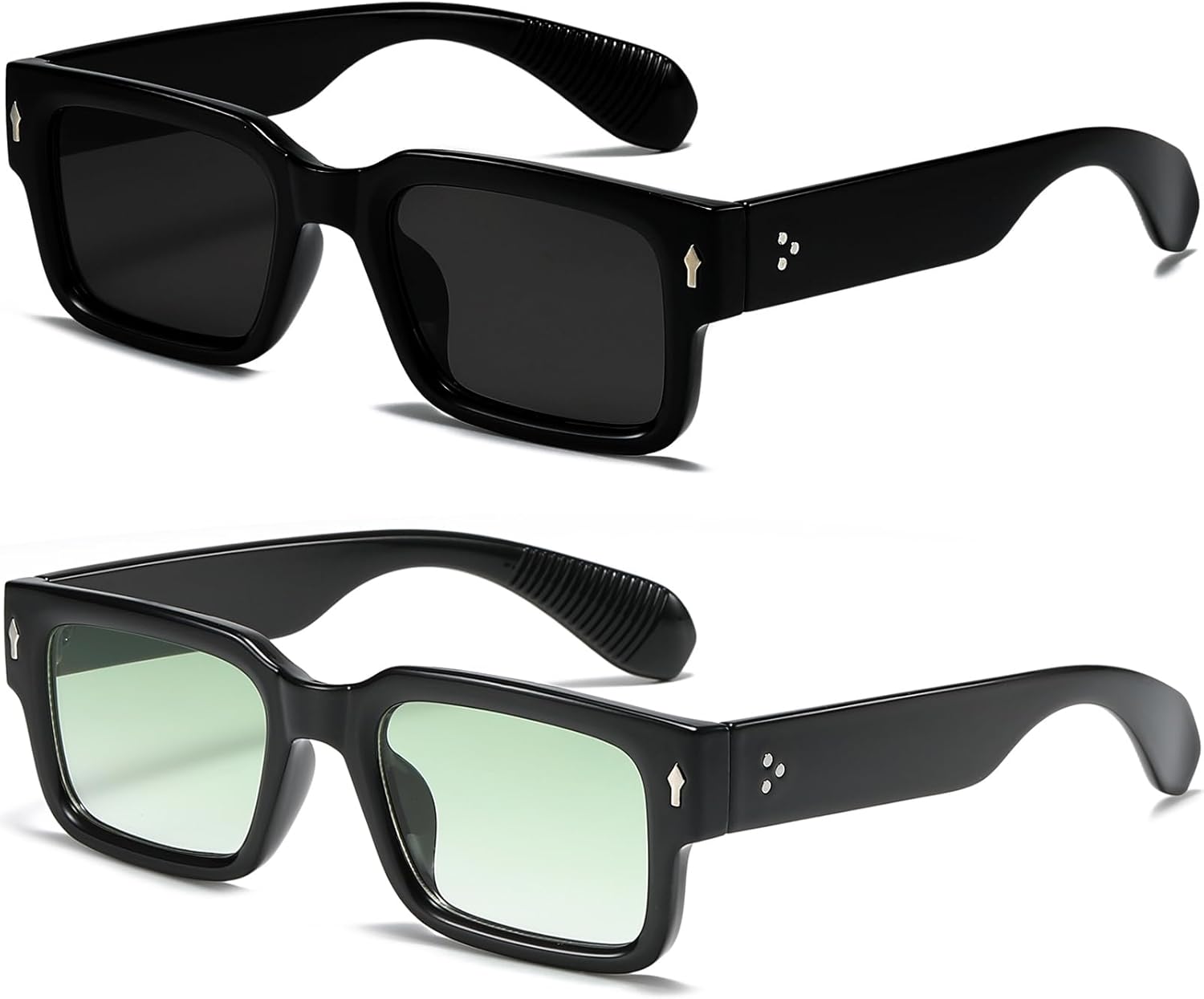 DriDa Unisex Zonnebril – Trendy Vierkant Design