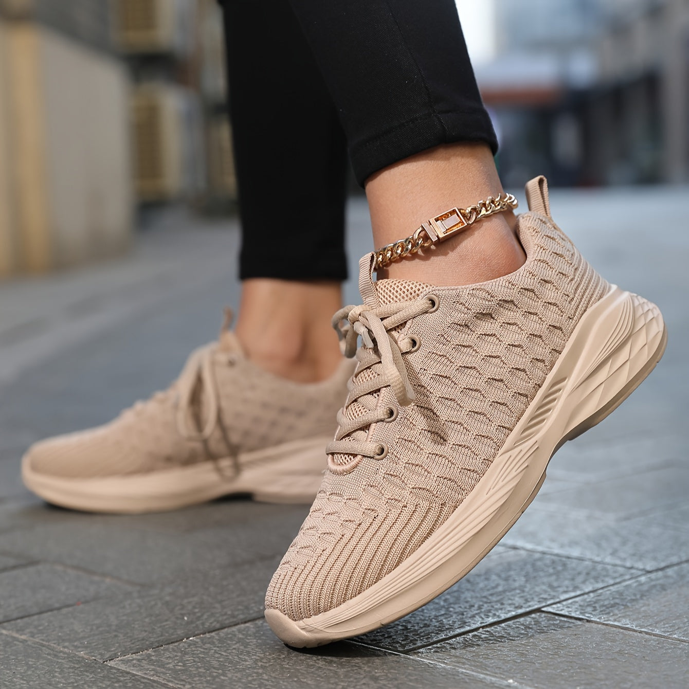 Khaki Orthopedische Sneakers DriDa