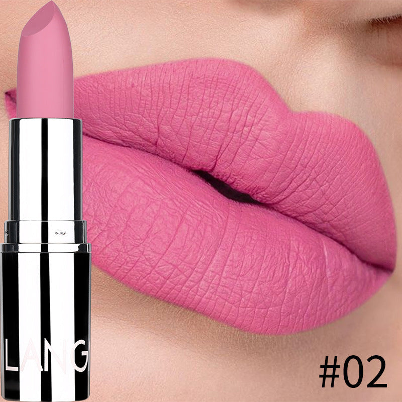 Zilver matte lippenstift