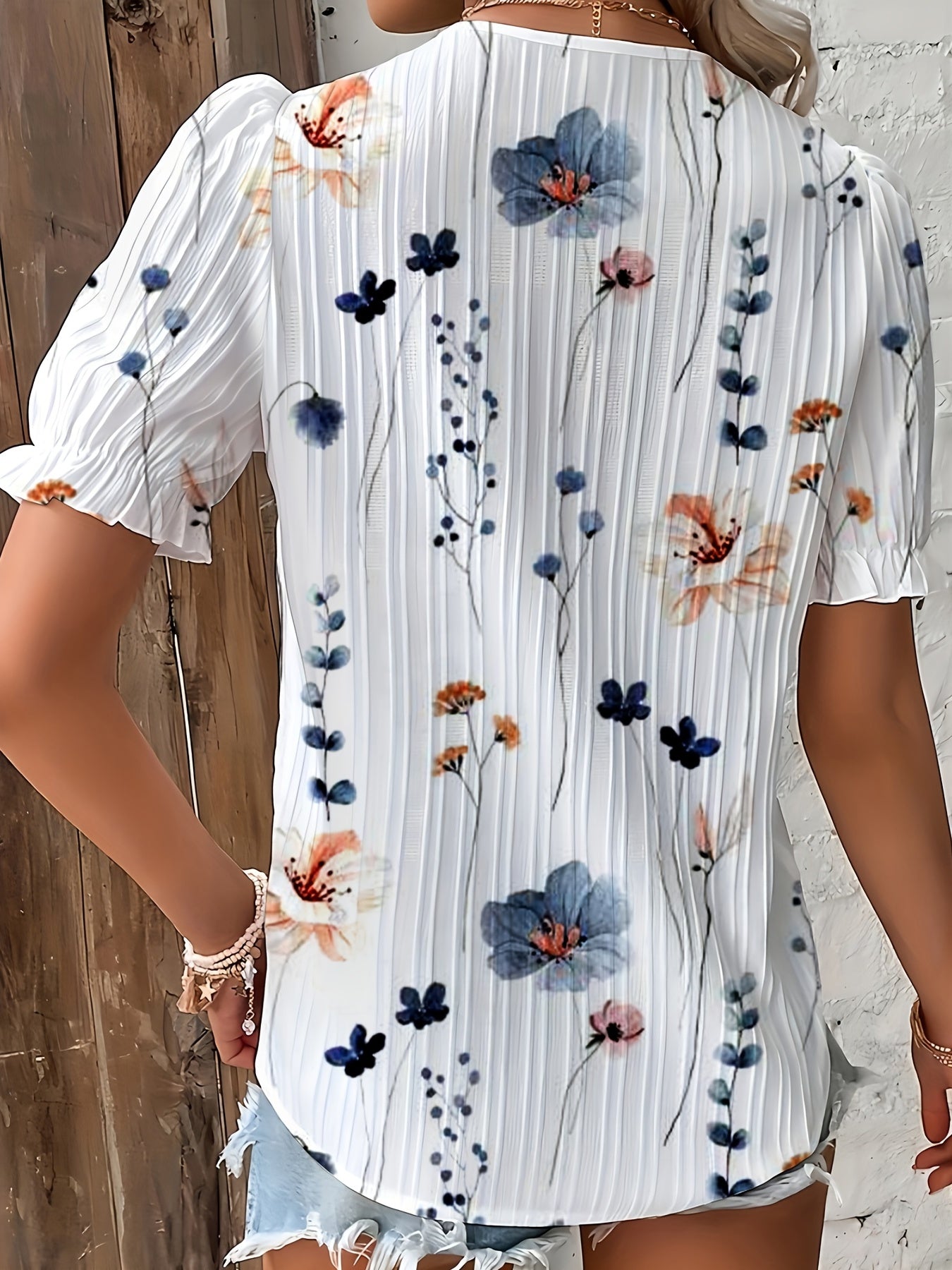 Lichtgroene Boho Blouse - DriDa