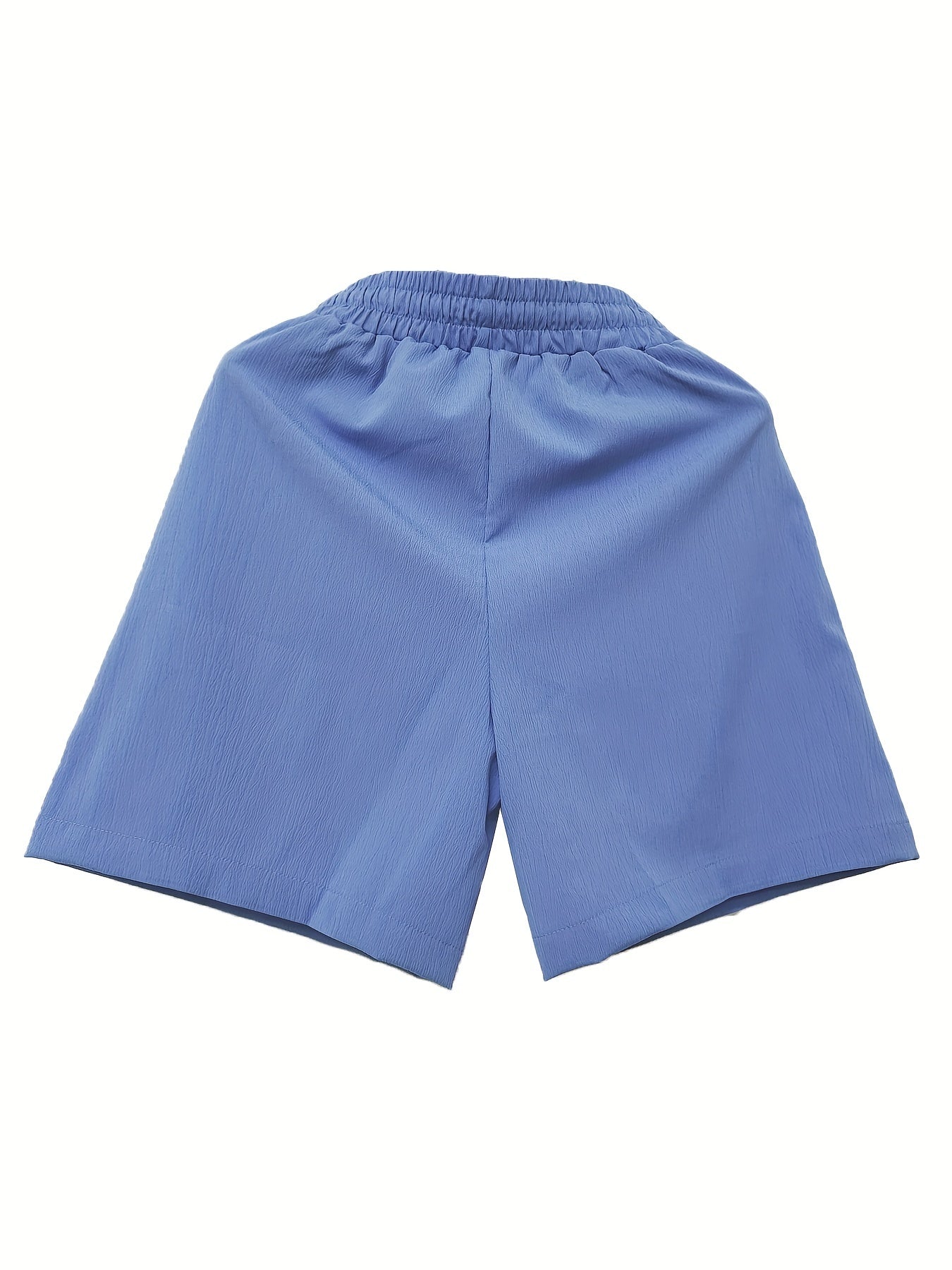 Bruine Trekkoord Shorts