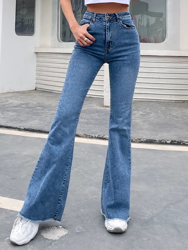 Shapende Flared Jeans