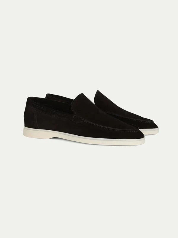 DriDa zwarte suède loafers