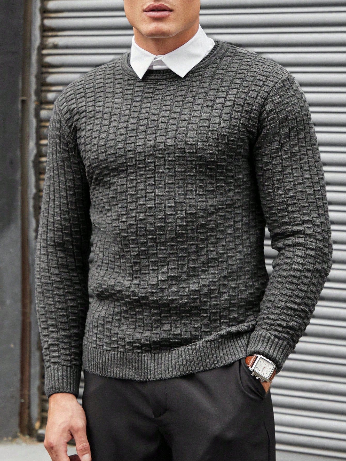 Davinci - Jacquard Sweater