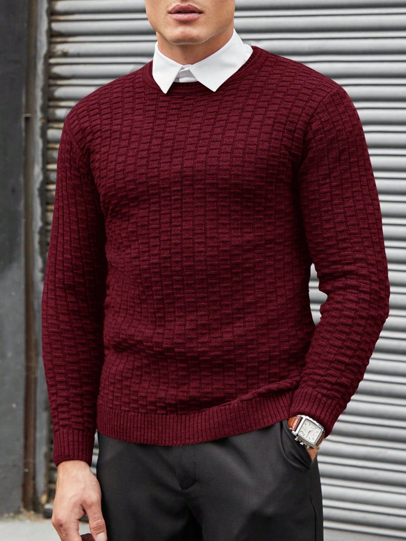 Davinci - Jacquard Sweater