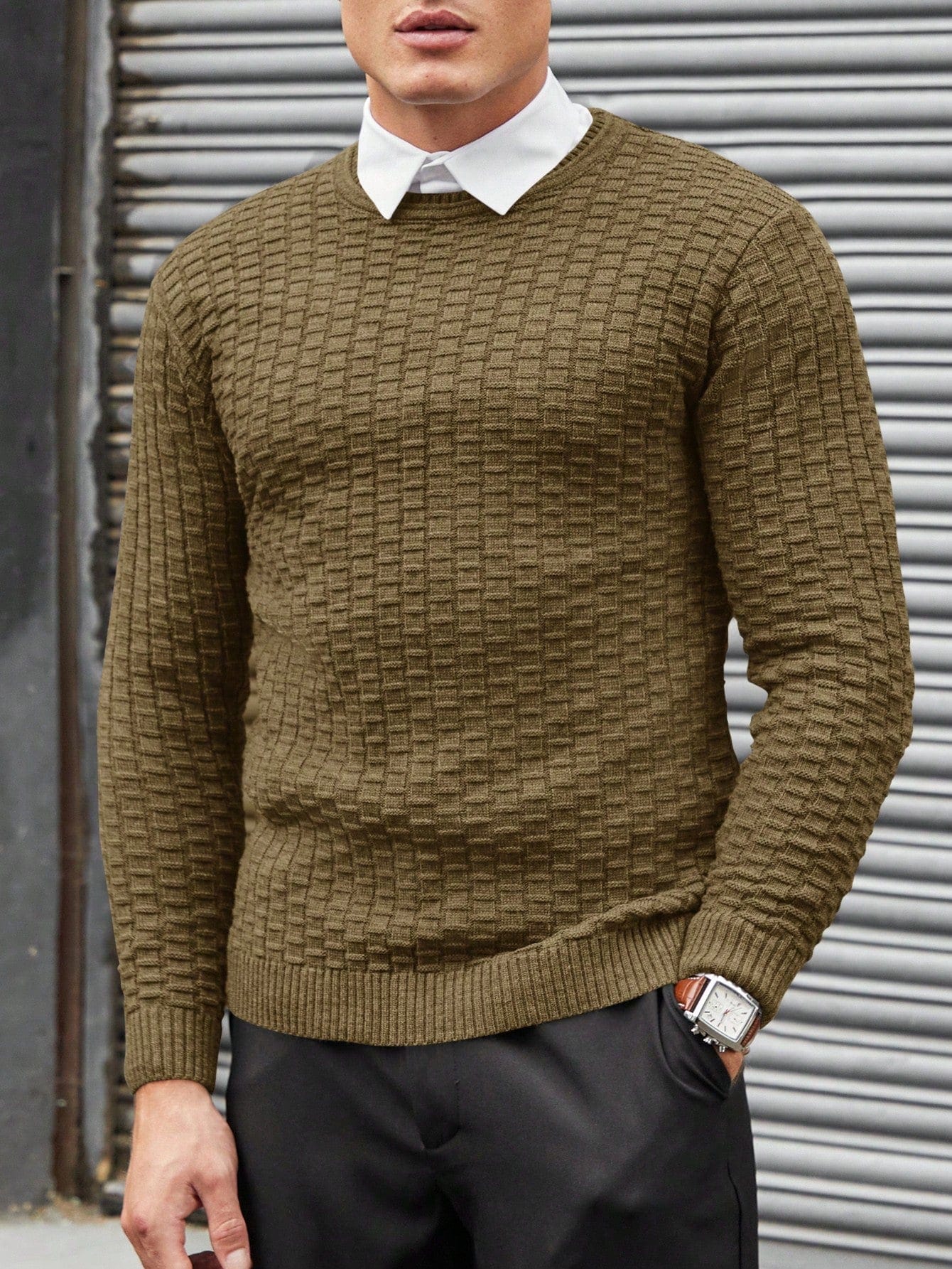 Davinci - Jacquard Sweater