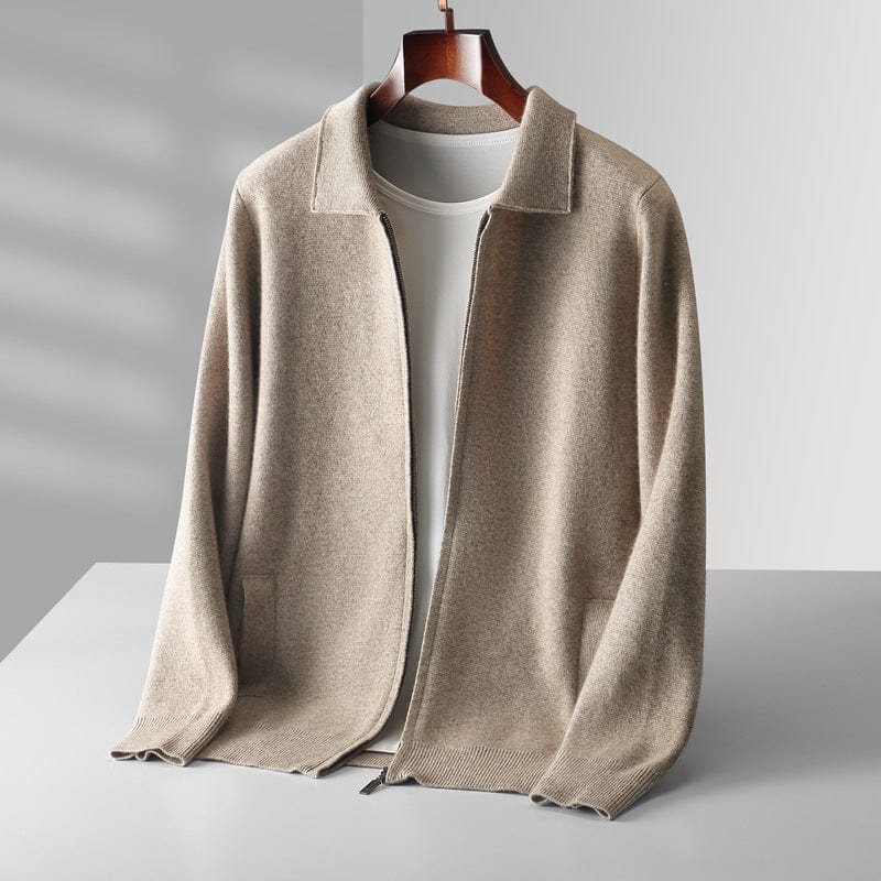 Davinci™ Lässiger Reißverschluss Cardigan