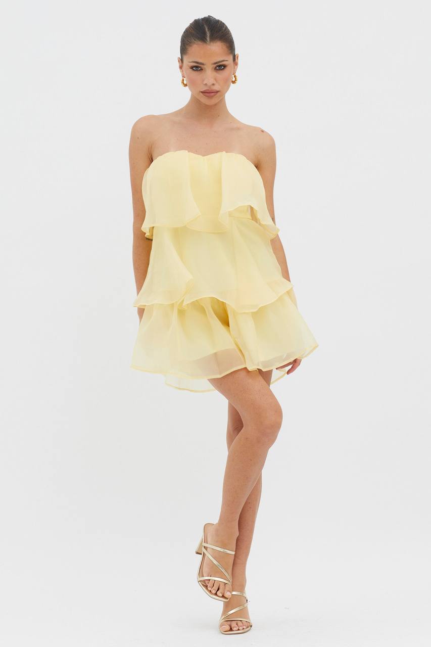 Kiki Strapless Jurk